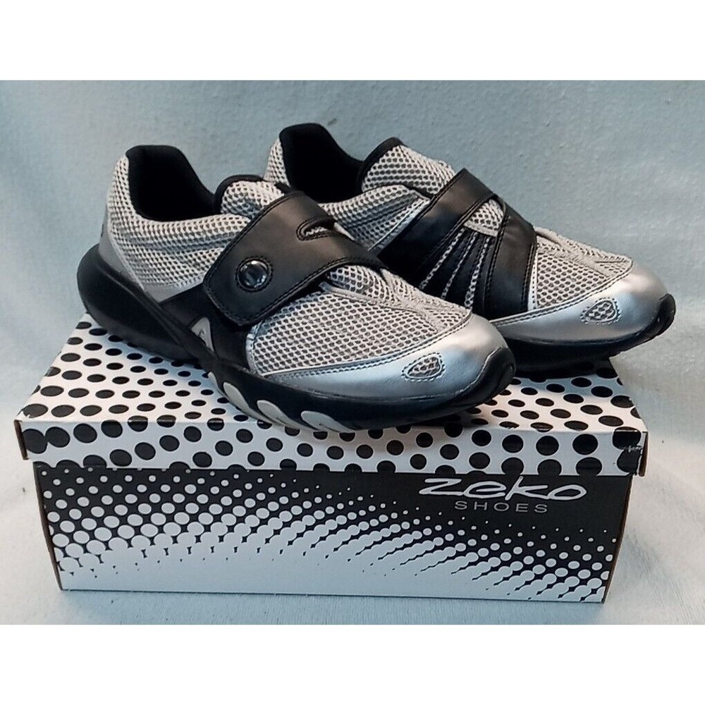 ZEKO Men's Silver Lightweight Fishing, Boating & Outdoor Water Shoes Sz 10